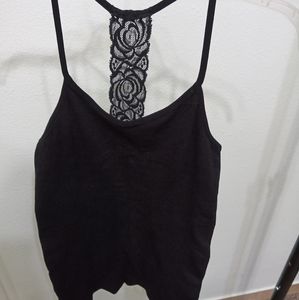 Black stretchy camisole